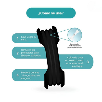 Adhesivos Cintas Nasales Respiración