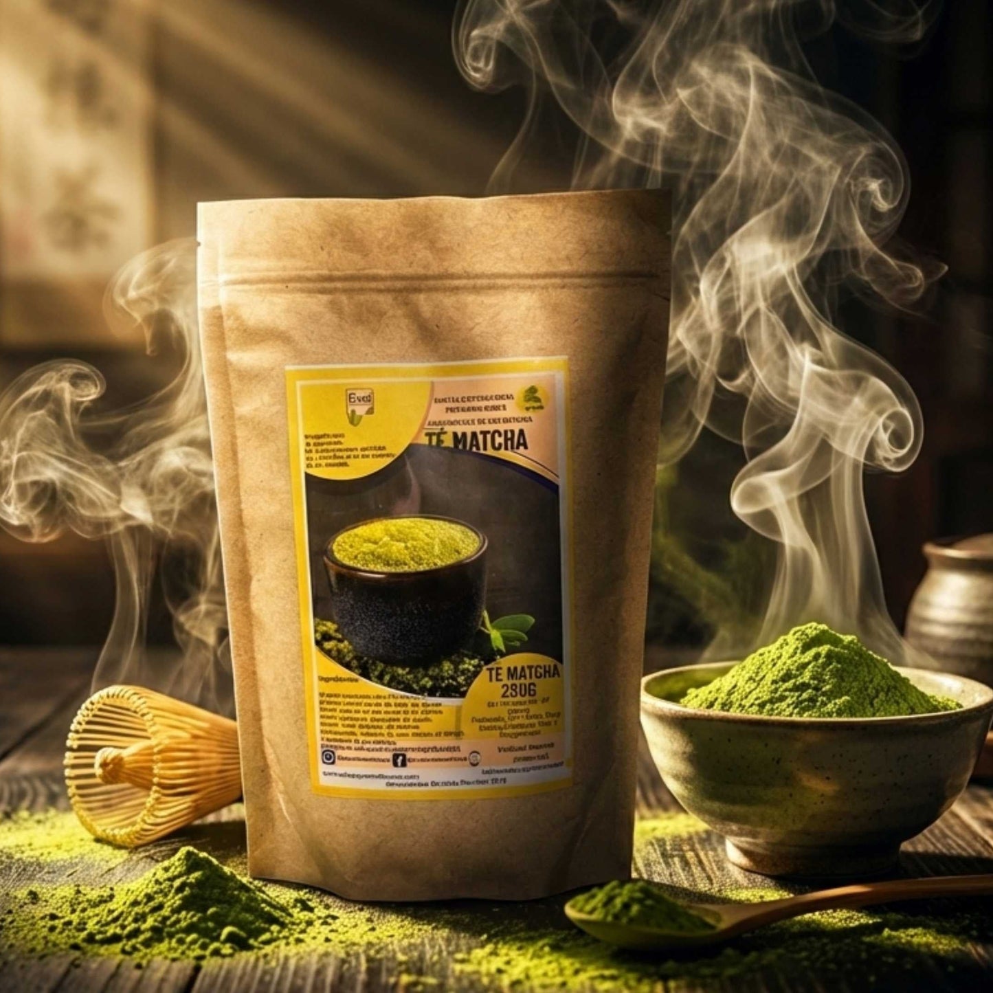 🍃 Té Matcha Japonés Tencha Natural