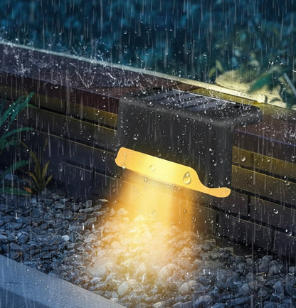 PACK X4 APLIQUES SOLARES LED DE LUZ CÁLIDA | ILUMINACIÓN EXTERIOR AUTOMÁTICA Y ELEGANTE